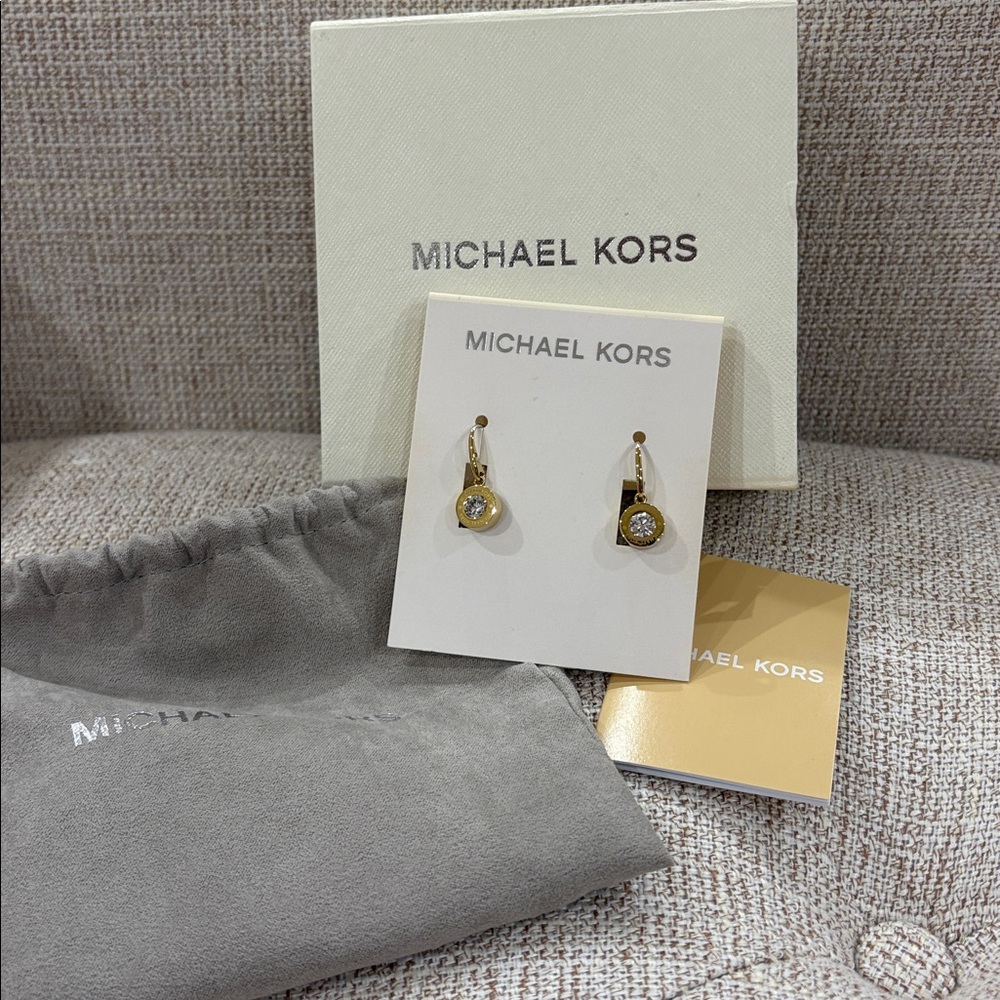 New Michael Kors earrings